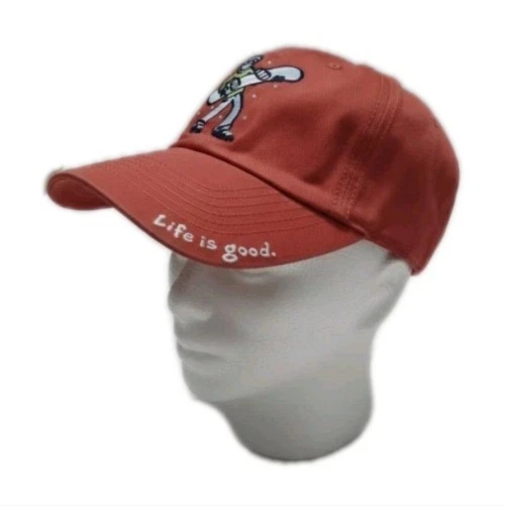 Life Is Good " Jake Snow Boarding" Baseball Adjustable Dad Cap Hat.